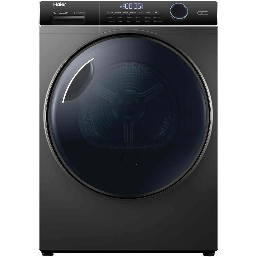 Haier 8kg Heat Pump Dryer in Black - HDHP80ANB1 image_1
