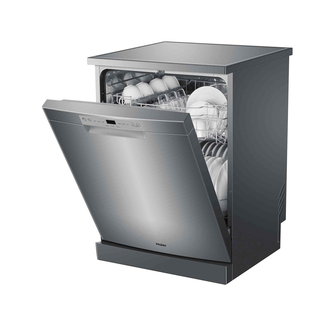 Haier 60cm Silver Freestanding Dishwasher - HDW13V1G1 image_4