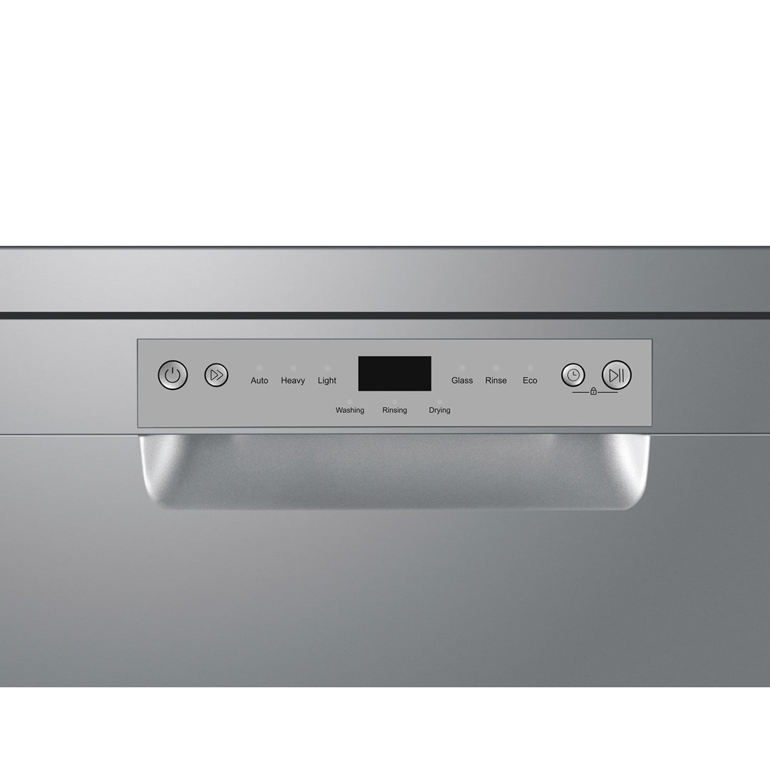 Haier 60cm Silver Freestanding Dishwasher - HDW13V1G1 image_6