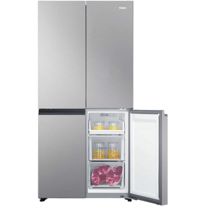 Haier 463L Quad Door Refrigerator in Satina - HRF530YS image_3