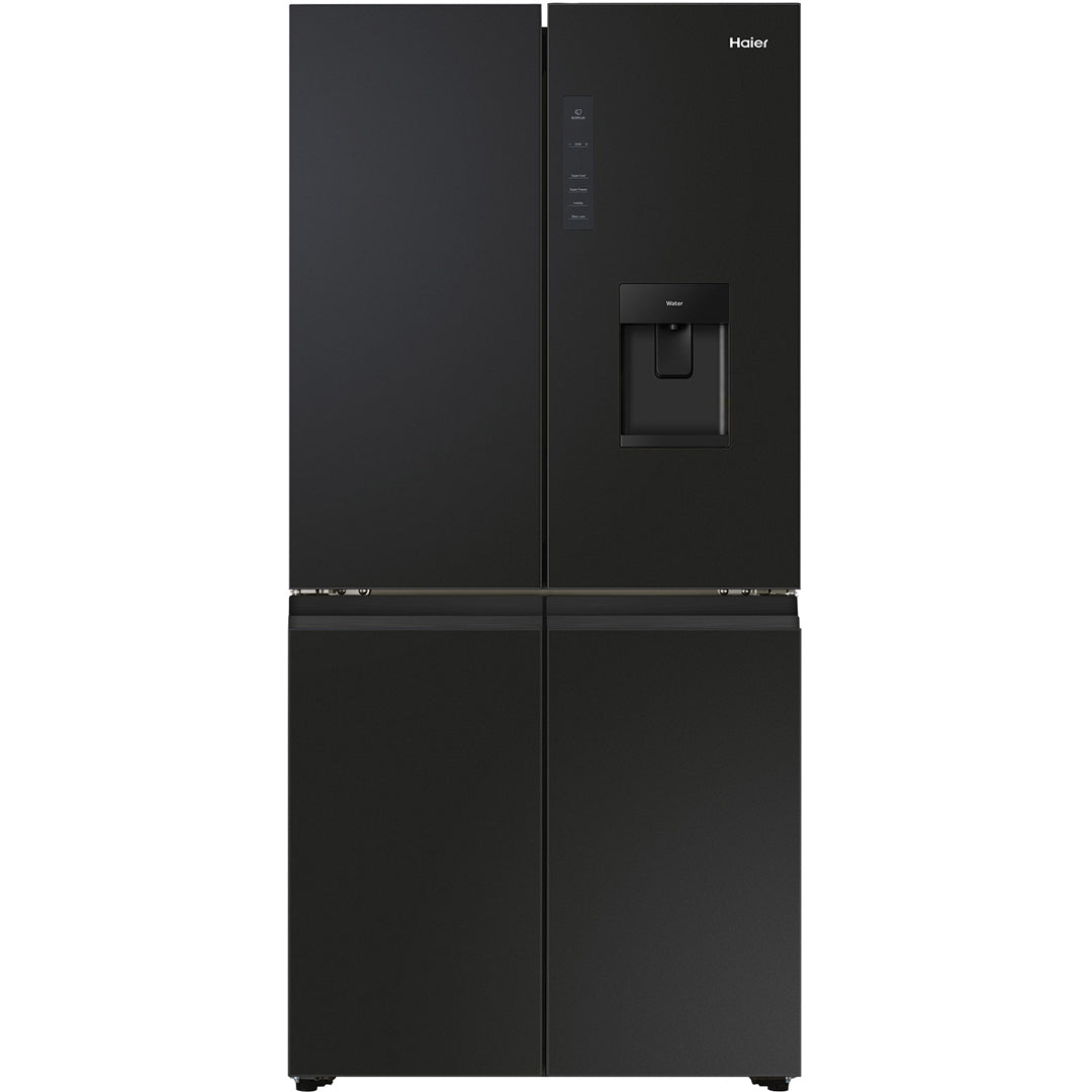 Haier 508L Quad Door Refrigerator Freezer in Black - HRF580YHC image_1