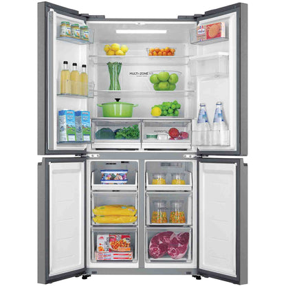 Haier 508L Quad Door Refrigerator Freezer in Stainless Steel - HRF580YHS image_2