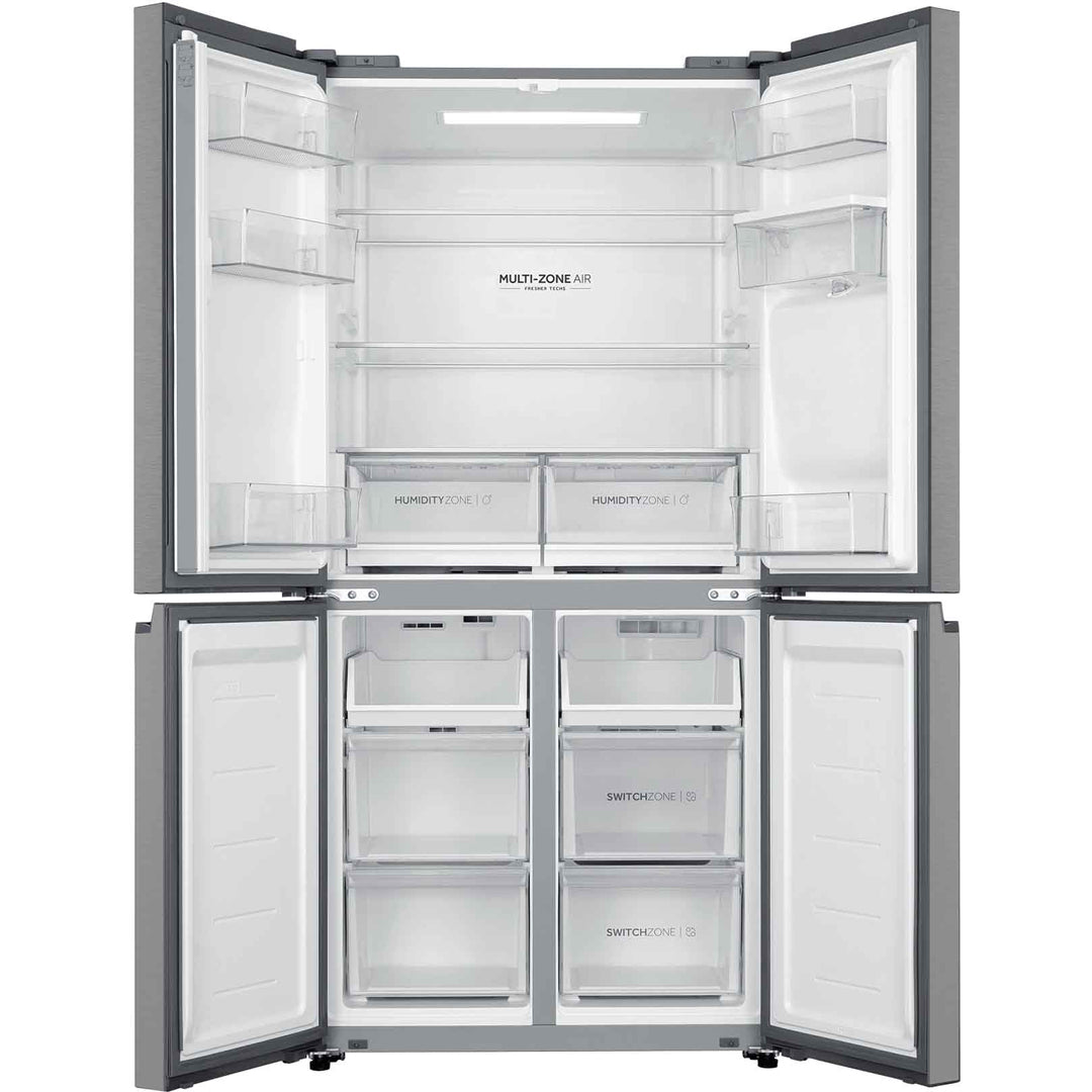 Haier 508L Quad Door Refrigerator Freezer in Stainless Steel - HRF580YHS image_3