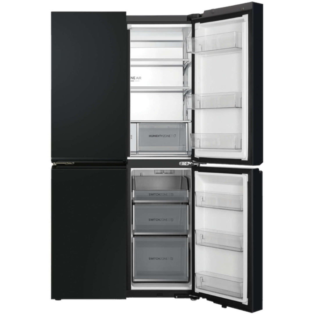Haier 623L Quad Door Refrigerator in Black - HRF680YPC image_4