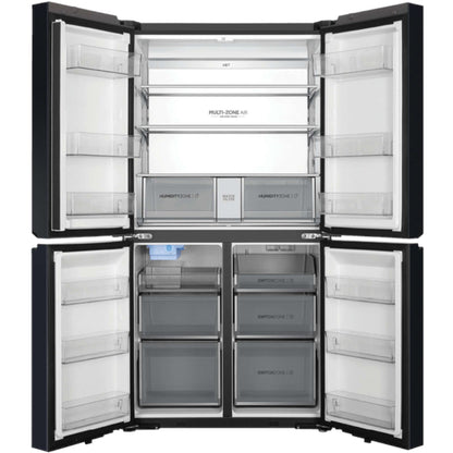 Haier 623L Quad Door Refrigerator in Black - HRF680YPC image_2