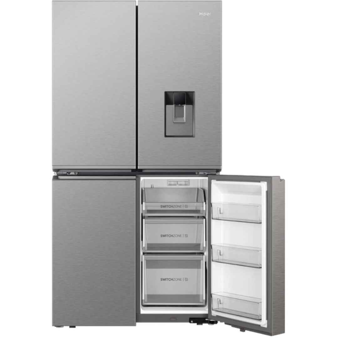 Haier 623L Quad Door Refrigerator with Ice and Waterin Satina - HRF680YPS image_3