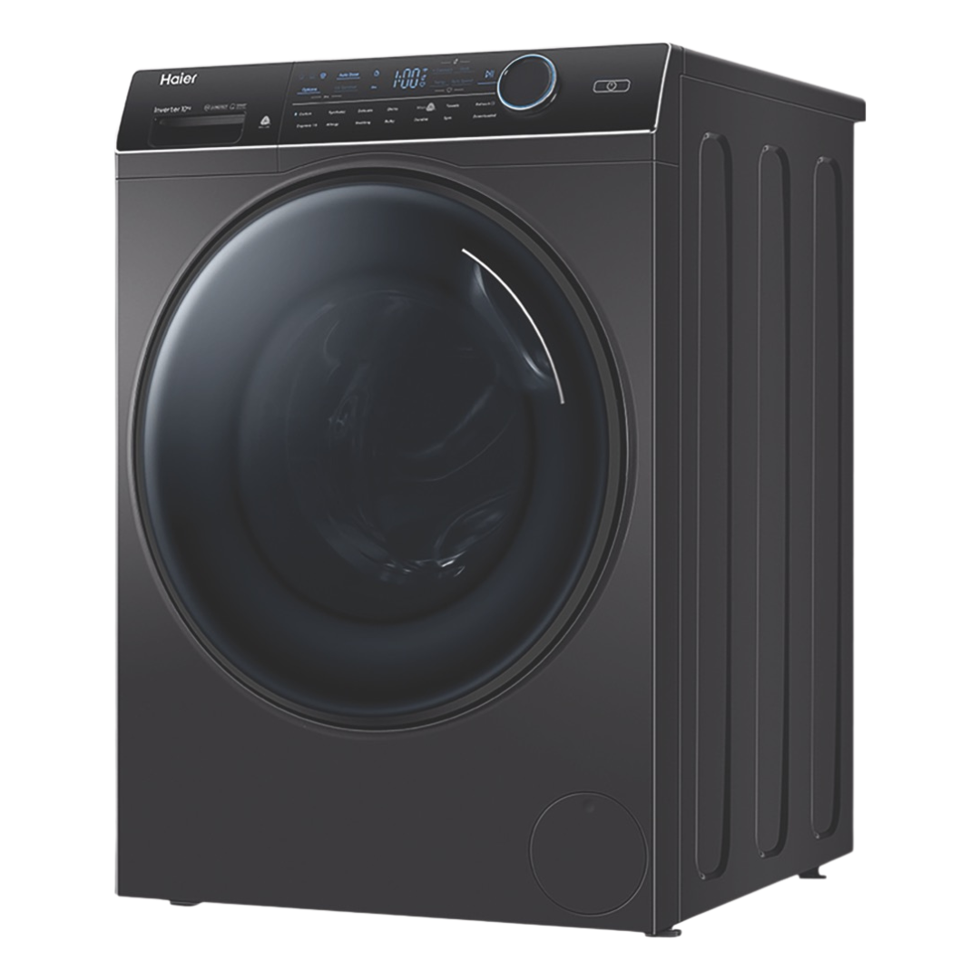 Haier 10Kg Front Load Washing Machine with UV Protect Dark Grey