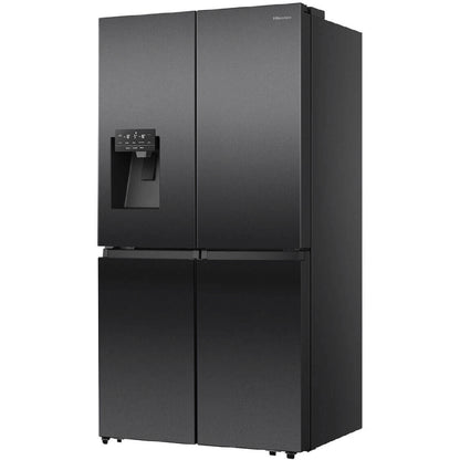 Hisense 586L Quad Door Fridge Black Steel with Ice and Water - HRCD586TBWB image_2