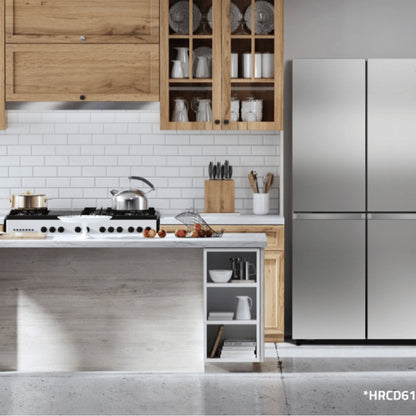Hisense 609L Stainless Steel French Door Refrigerator - HRCD610TS image_3