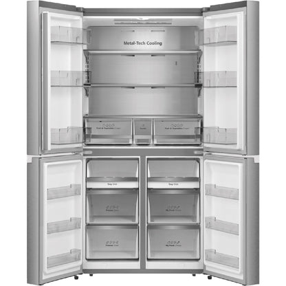 Hisense 609L Stainless Steel French Door Refrigerator - HRCD610TS image_4