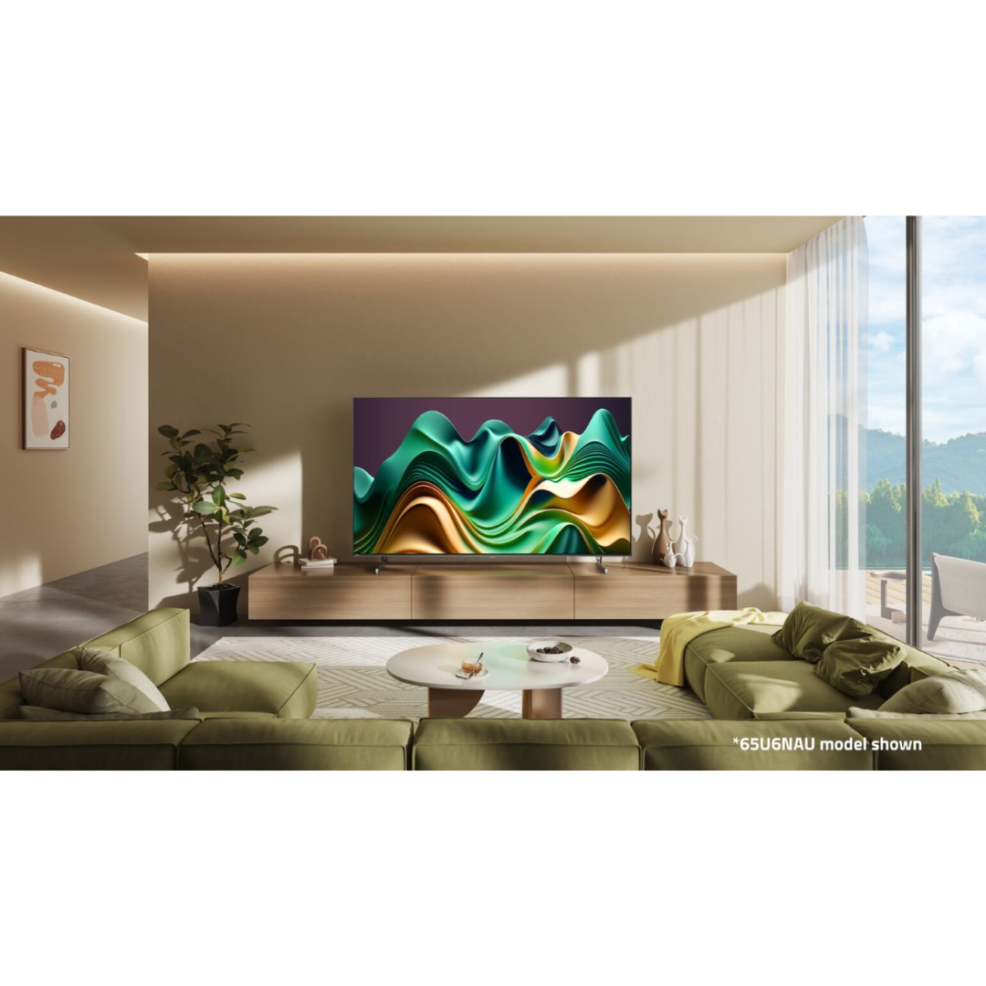 Hisense 75" U6NAU 4K Mini-LED QLED Smart TV 2024