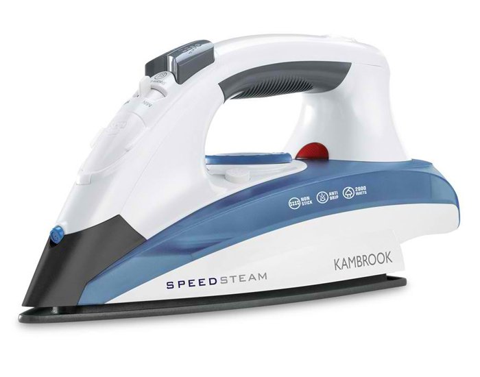 Kambrook 2000W SpeedSteam Iron - KIR470BLU image_1