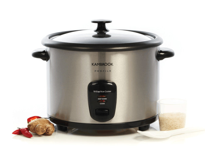 Kambrook 10 Cup Rice Cooker - KRC350BSS image_1