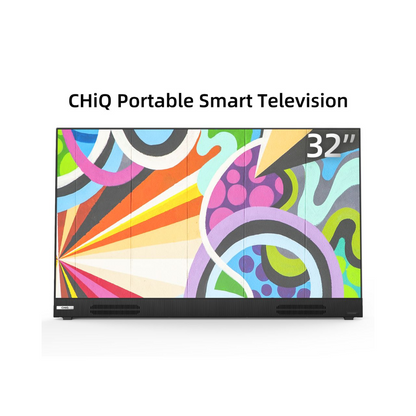 ChiQ 32" HD Google AC/DC/Lithium Battery Powered Portable TV