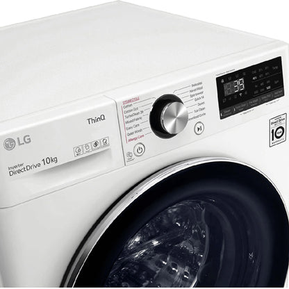 LG 10kg Front Load Washing Machine w/ TurboClean 360 - WV91610W image_2