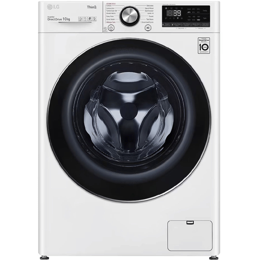 LG 10kg Front Load Washing Machine w/ TurboClean 360 - WV91610W image_1