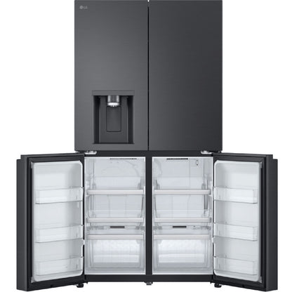 LG 637L French Door with Ice Maker Matte Black - GFL700MBL image_4