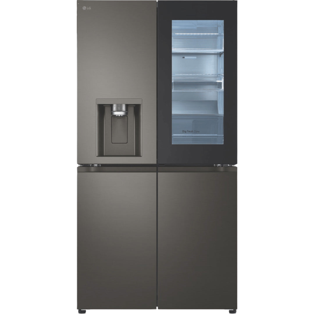 LG 642L French Door (5 Door Instaview) Black Stainless - GFV700BSLC image_1