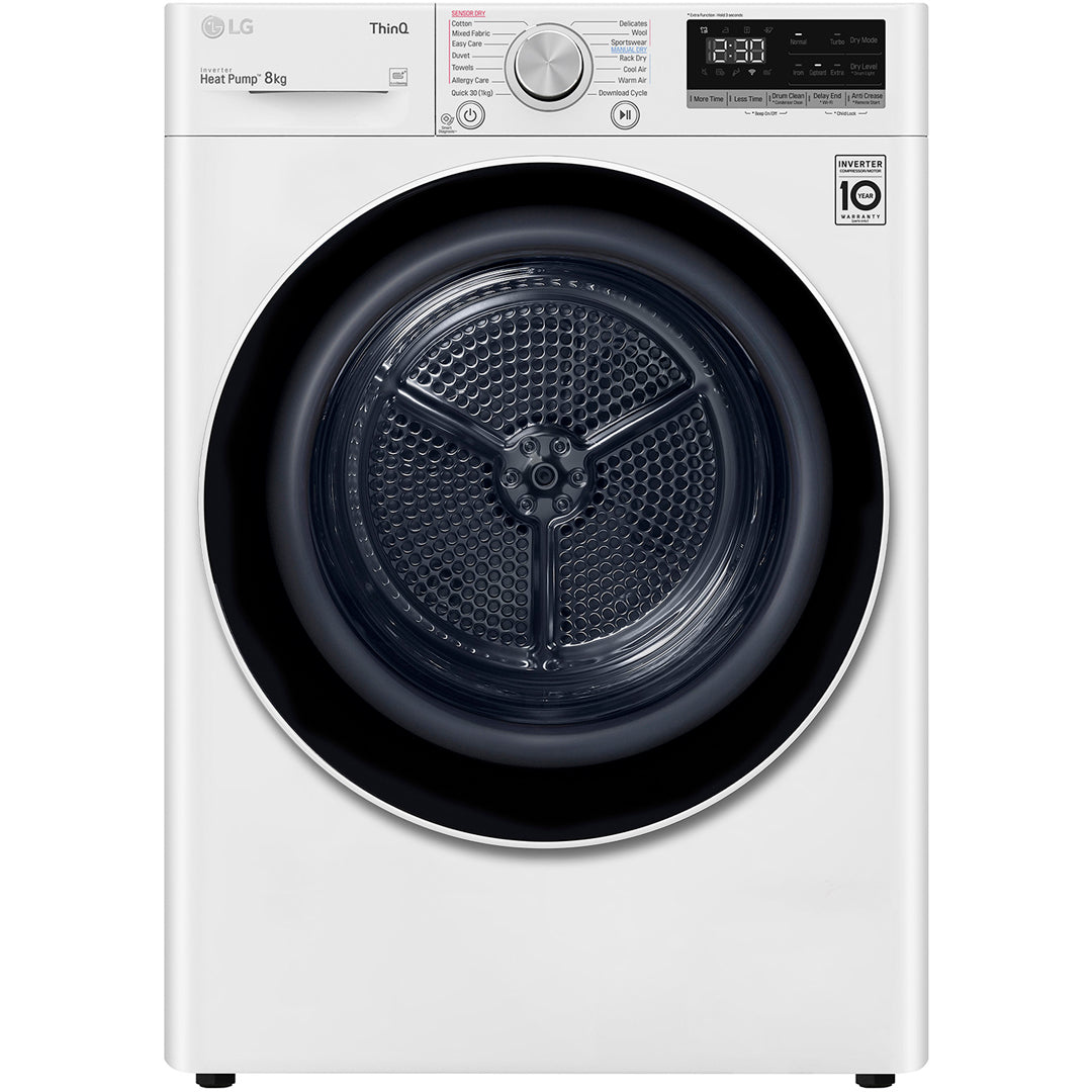LG Series 5 8Kg Heat Pump Dryer - DVH508W image_1