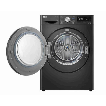 LG 8kg Heat Pump Dryer with Inverter Control in Black Steel - DVH908B image_2