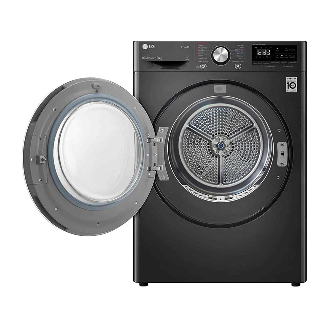 LG 9kg Heat Pump Dryer with Inverter Control in Black Steel - DVH909B image_3