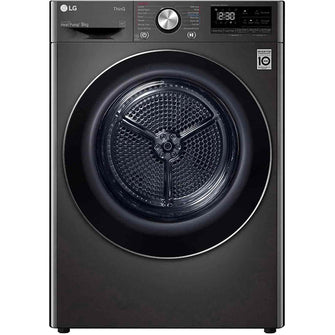 LG 9kg Heat Pump Dryer with Inverter Control in Black Steel - DVH909B image_1