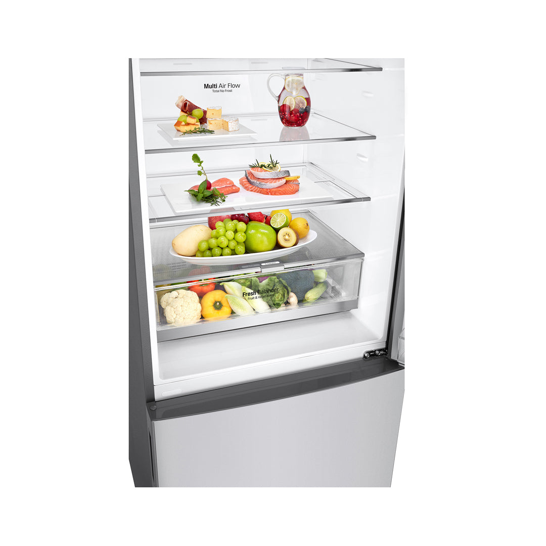 LG 420L Bottom Mount Fridge with Door Cooling Stainless - GB455PL image_5