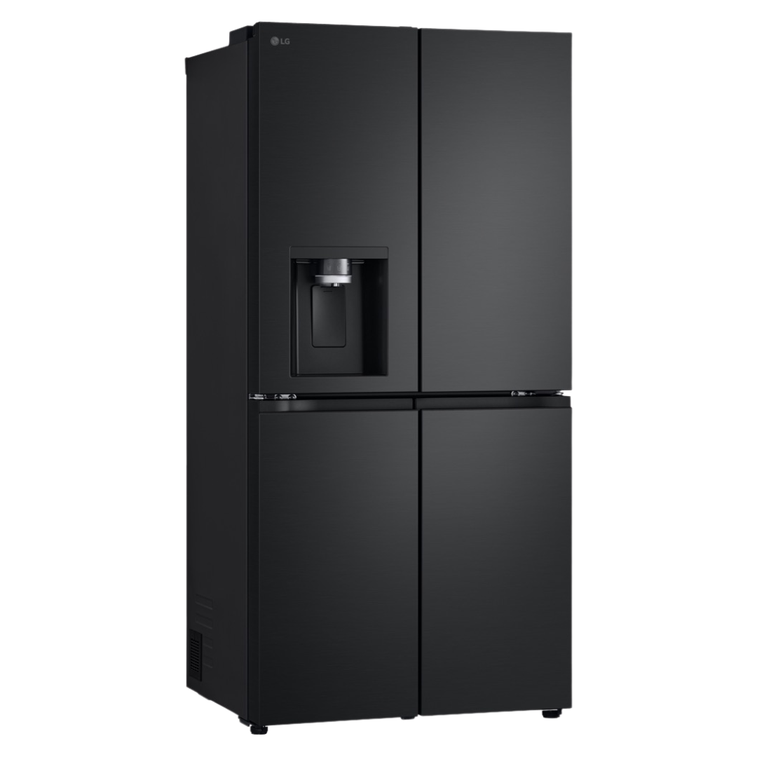 LG 508L Slim Non Plumbed French Door Matte Black