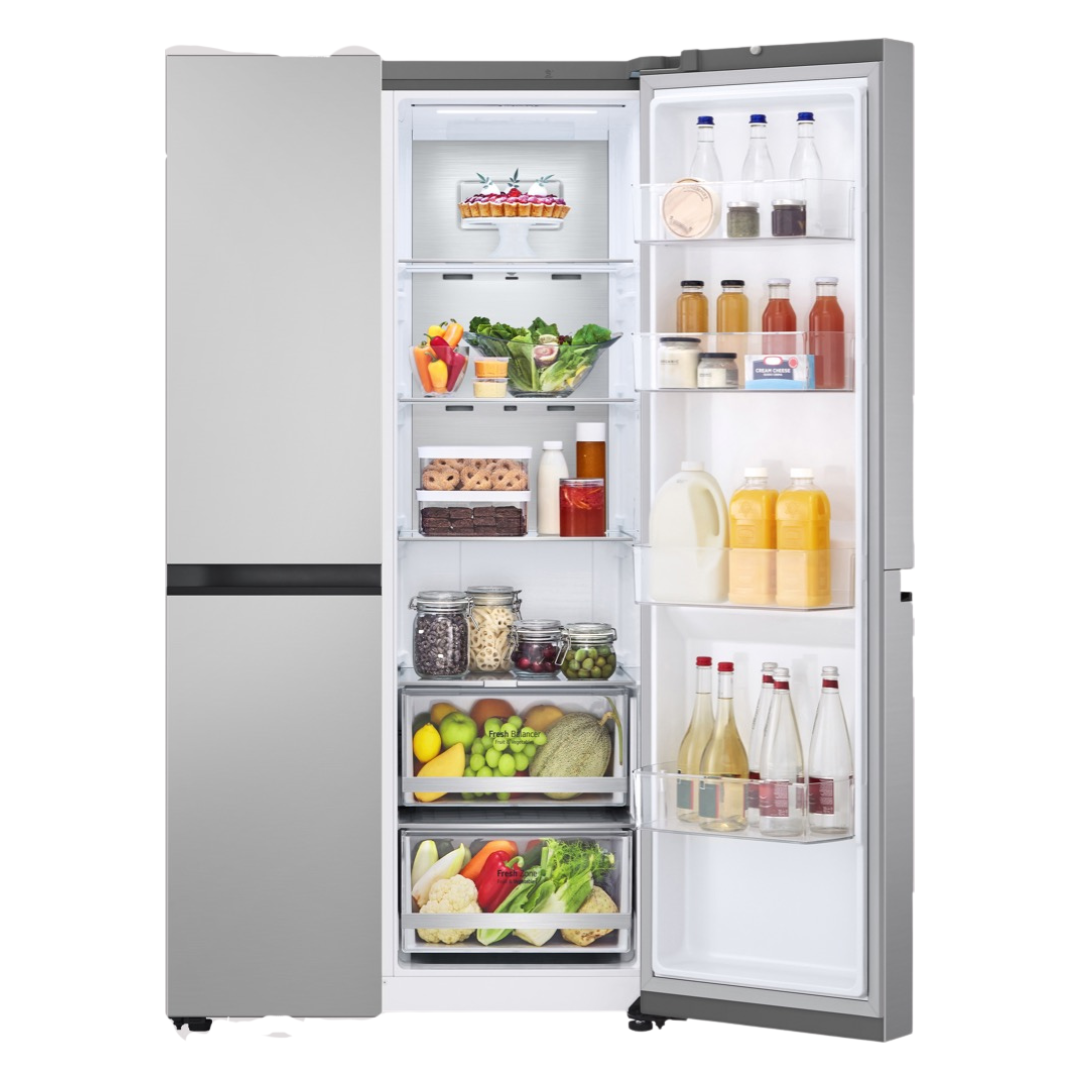 LG 655L Side by Side Fridge Stainless Steel