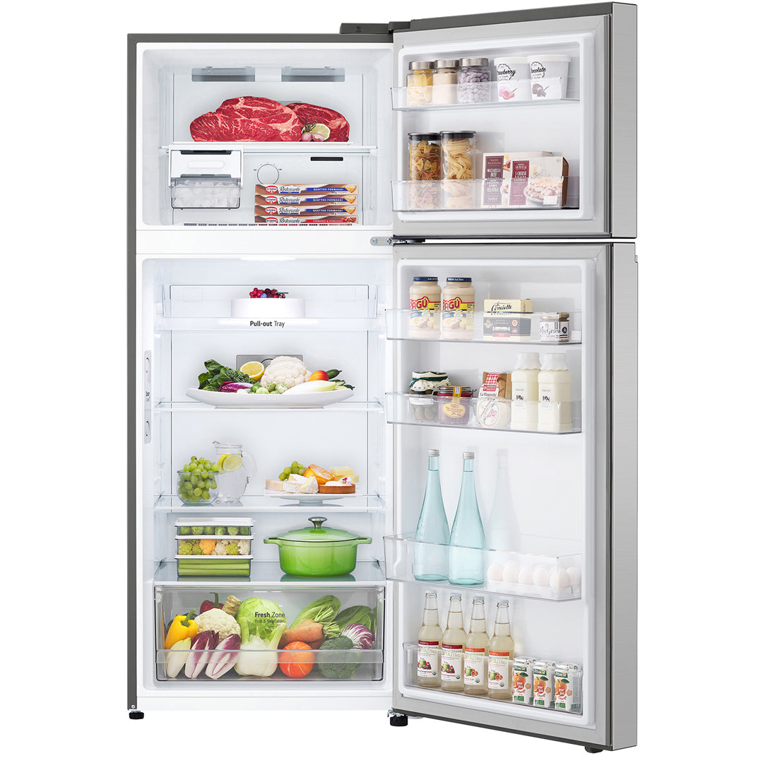 LG 375L Top Mount Fridge in Stainless Steel - GT5S image_2