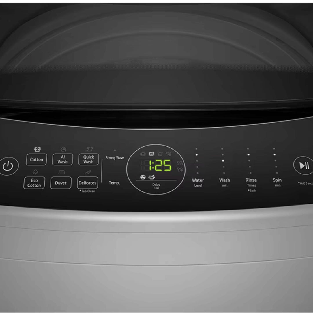 LG Series 3 9kg Top Load Washing Machine Grey WTL309G BiRite Home