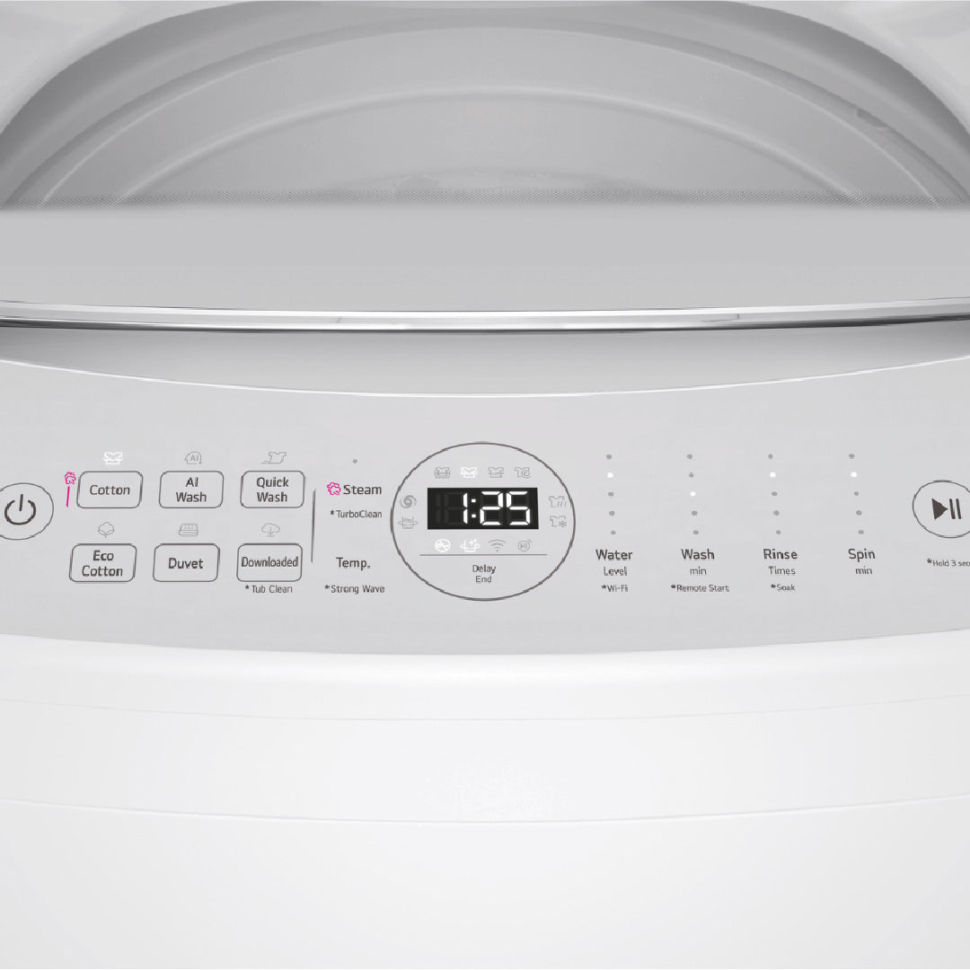 LG Series 5 10kg Top Load Washing Machine White - WTL510W image_2