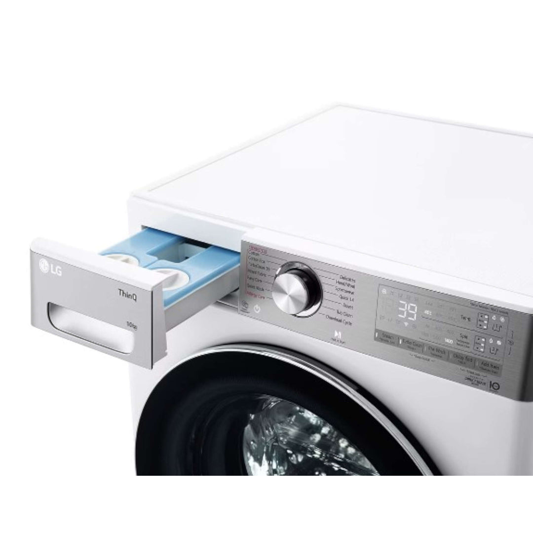 LG 10kg Series 10 Front Load Washing Machine with ezDispense + Turbo Clean 360 - WV101410W image_2