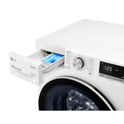 LG 8kg Front Load Washing Machine with Steam - WV51208W image_6