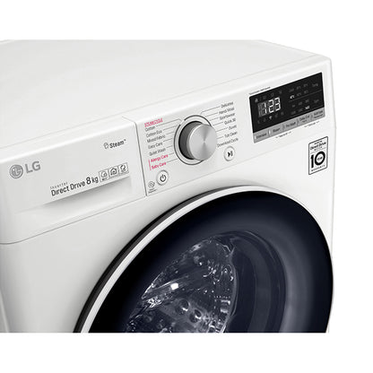 LG 8KG Front Load Washing Machine - WV51408W image_2