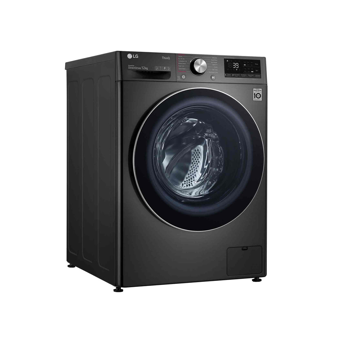 LG 12kg Front Load Washing Machine in Black - WV91412B image_4