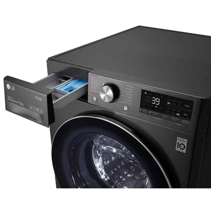 LG 12kg Front Load Washing Machine in Black - WV91412B image_3