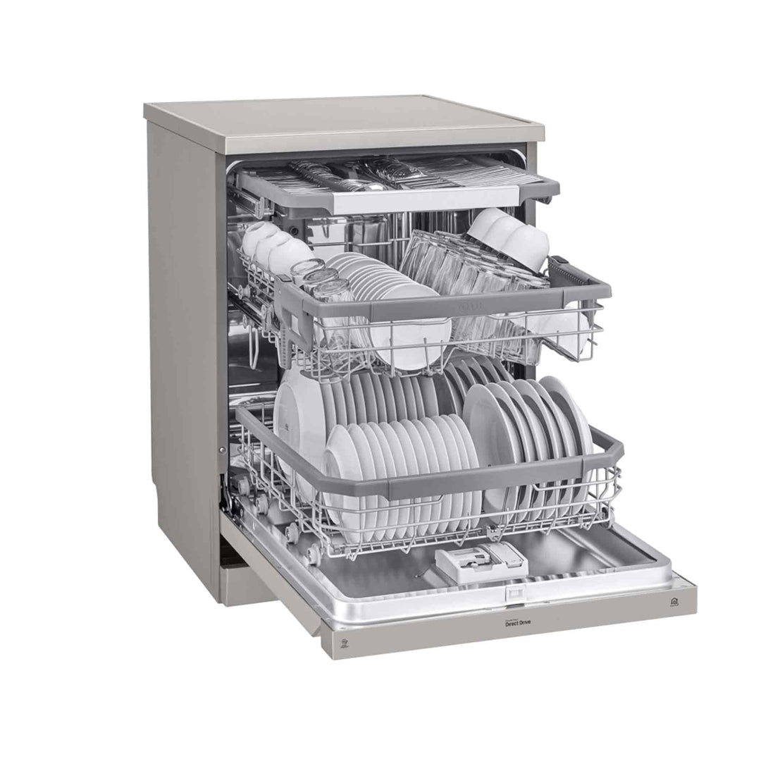 LG 15 Place QuadWash Dishwasher Platinum Steel Finish - XD4B15PS image_2