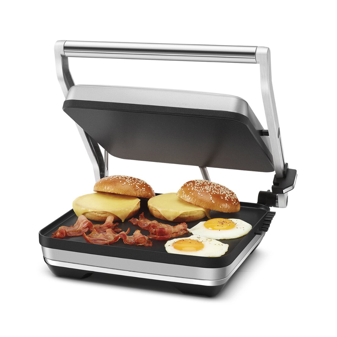 Breville the Toast and Melt 4 Slice Sandwich Press - Brushed Stainless Steel