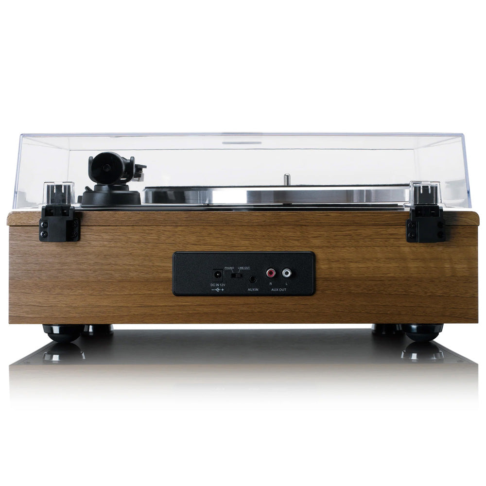Lenco Wooden Turntable with 4 built-in Bluetooth speakers