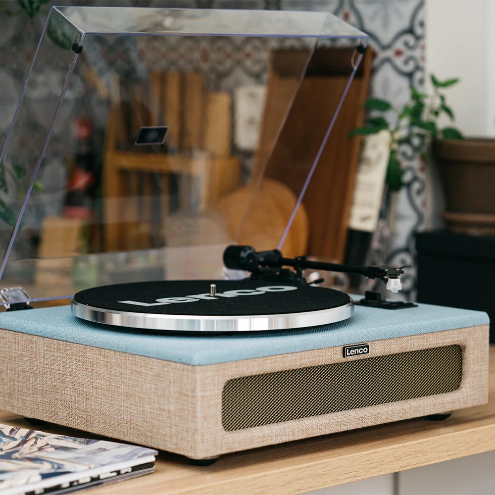 Lenco Turntable with 4 Built-in Bluetooth Speakers