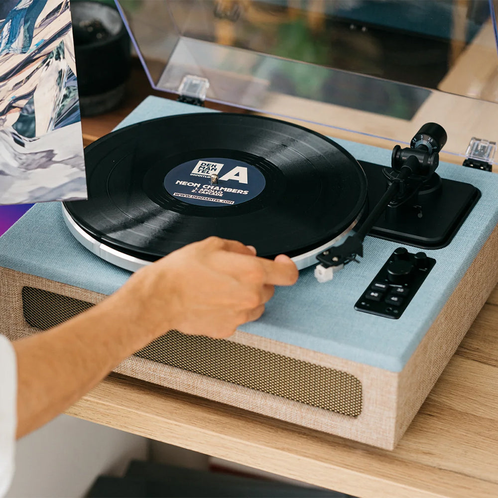 Lenco Turntable with 4 Built-in Bluetooth Speakers