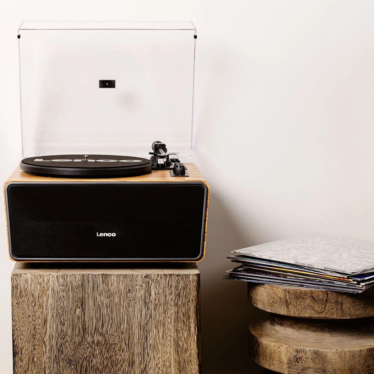 Lenco All-in-One 80W Bluetooth Turntable Speaker system