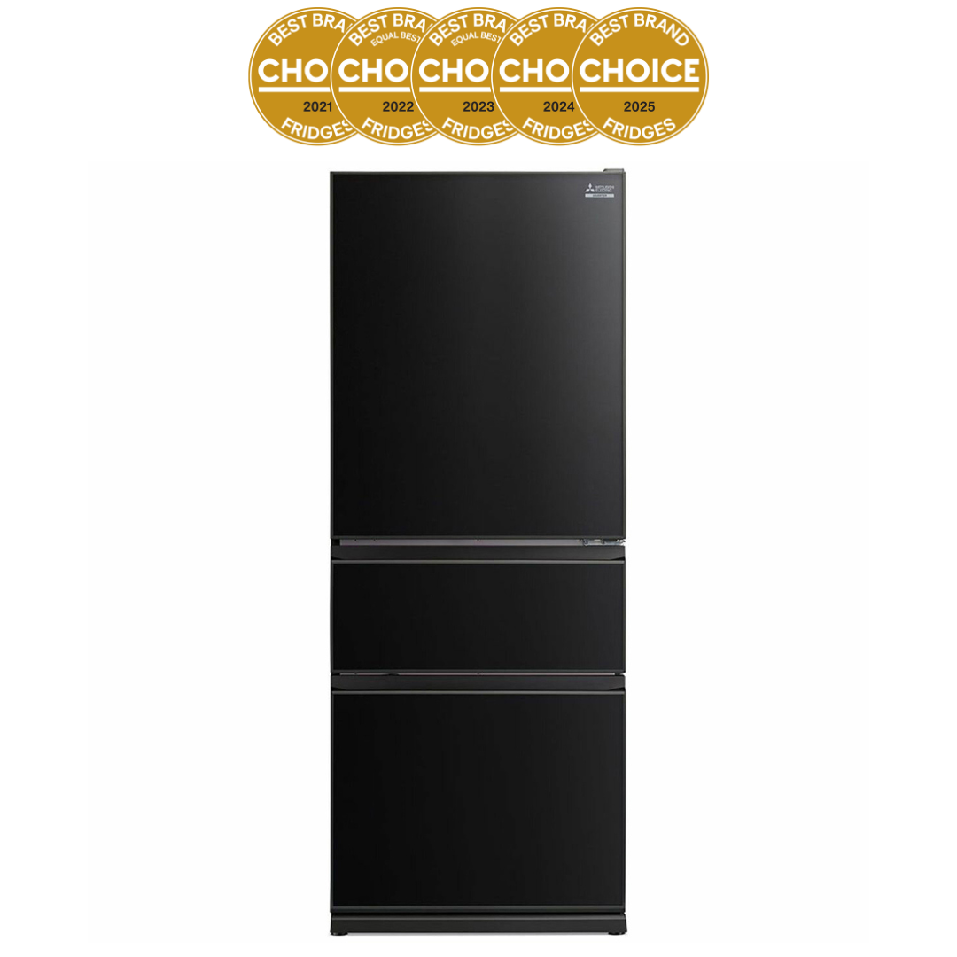 Mitsubishi Electric 450L Bottom Mount Fridge