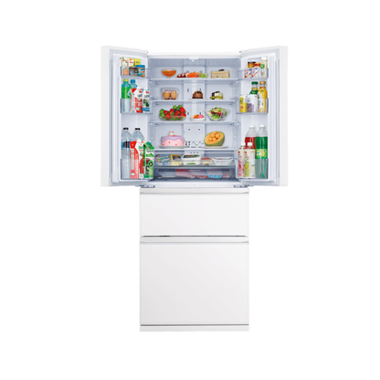 Mitsubishi Electric 442L French Door Fridge Glacier White