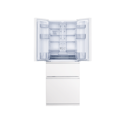 Mitsubishi Electric 442L French Door Fridge Glacier White