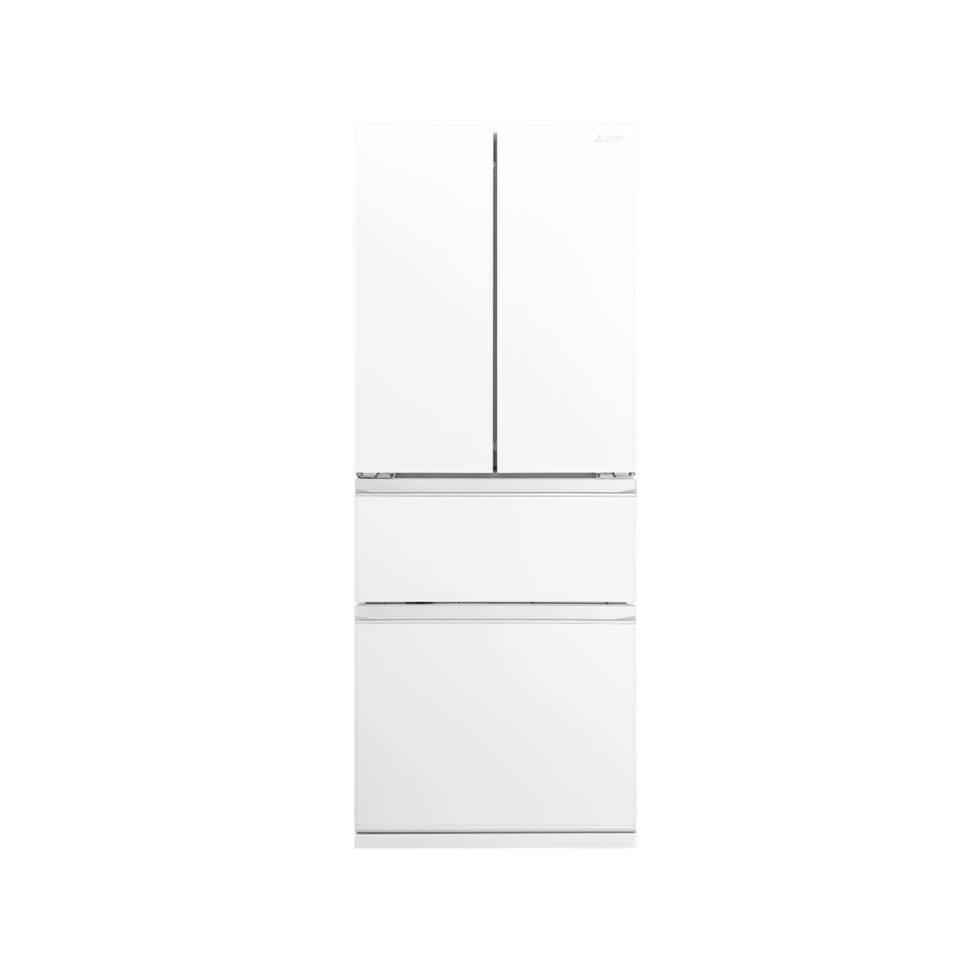 Mitsubishi Electric 442L French Door Fridge Glacier White