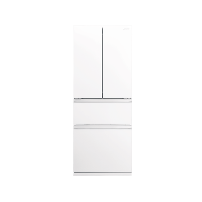 Mitsubishi Electric 442L French Door Fridge Glacier White