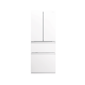 Mitsubishi Electric 442L French Door Fridge Glacier White