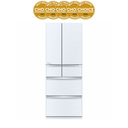 Mitsubishi Electric 470L Multi Drawer Diamond White